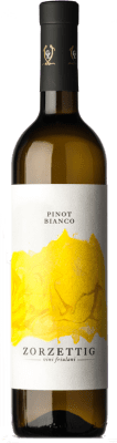 13,95 € Kostenloser Versand | Weißwein Zorzettig D.O.C. Colli Orientali del Friuli Friaul-Julisch Venetien Italien Weißburgunder Flasche 75 cl