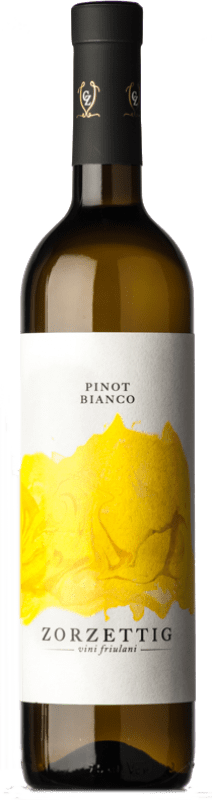 13,95 € Envio grátis | Vinho branco Zorzettig D.O.C. Colli Orientali del Friuli Friuli-Venezia Giulia Itália Pinot Branco Garrafa 75 cl