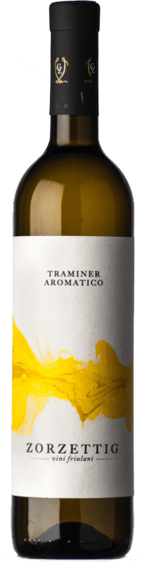 10,95 € Бесплатная доставка | Белое вино Zorzettig Traminer D.O.C. Colli Orientali del Friuli Фриули-Венеция-Джулия Италия Gewürztraminer бутылка 75 cl