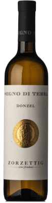 16,95 € Free Shipping | White Wine Zorzettig Donzel Segno di Terra D.O.C. Colli Orientali del Friuli Friuli-Venezia Giulia Italy Chardonnay, Sauvignon, Friulano 75 cl