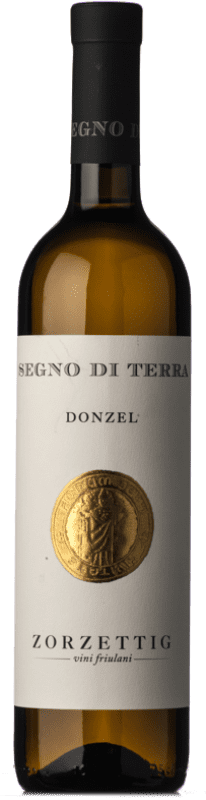 16,95 € Envío gratis | Vino blanco Zorzettig Donzel Segno di Terra D.O.C. Colli Orientali del Friuli Friuli-Venezia Giulia Italia Chardonnay, Sauvignon, Friulano Botella 75 cl
