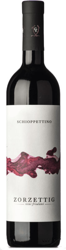 15,95 € Бесплатная доставка | Красное вино Zorzettig D.O.C. Colli Orientali del Friuli Фриули-Венеция-Джулия Италия Schioppettino — Скиоппеттино Бутылка 75 cl