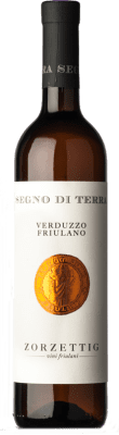 18,95 € Envio grátis | Vinho Branco Zorzettig Segno di Terra D.O.C. Colli Orientali del Friuli Friuli-Venezia Giulia Itália Verduzzo Friulano 75 cl