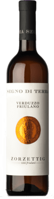 17,95 € Spedizione Gratuita | Vino bianco Zorzettig Segno di Terra D.O.C. Colli Orientali del Friuli Friuli-Venezia Giulia Italia Verduzzo Friulano Bottiglia 75 cl