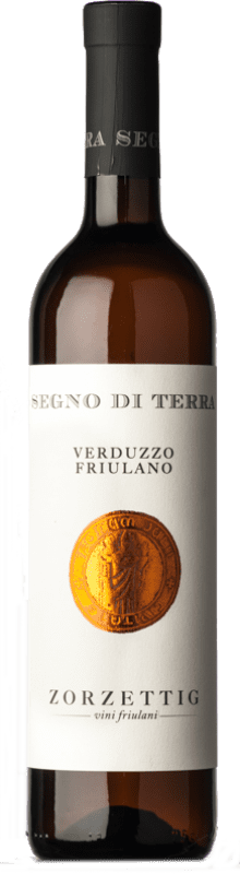 17,95 € Envio grátis | Vinho branco Zorzettig Segno di Terra D.O.C. Colli Orientali del Friuli Friuli-Venezia Giulia Itália Verduzzo Friulano Garrafa 75 cl