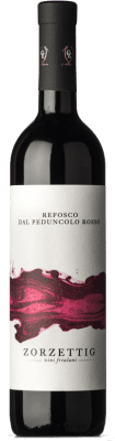 13,95 € Spedizione Gratuita | Vino rosso Zorzettig D.O.C. Colli Orientali del Friuli Friuli-Venezia Giulia Italia Refosco Bottiglia 75 cl