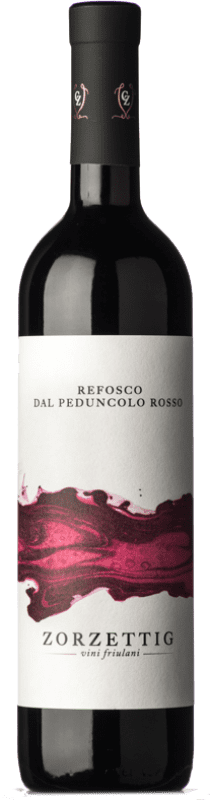 13,95 € Бесплатная доставка | Красное вино Zorzettig D.O.C. Colli Orientali del Friuli Фриули-Венеция-Джулия Италия Refosco бутылка 75 cl
