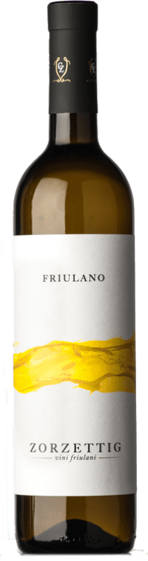 12,95 € Spedizione Gratuita | Vino bianco Zorzettig D.O.C. Colli Orientali del Friuli Friuli-Venezia Giulia Italia Friulano Bottiglia 75 cl