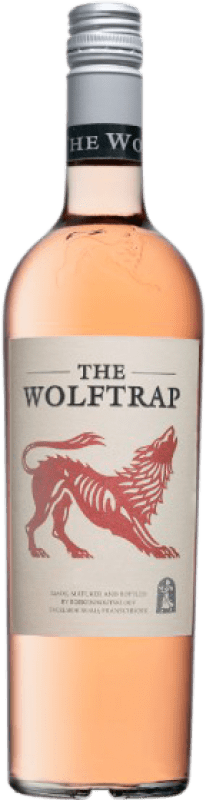 7,95 € 免费送货 | 玫瑰酒 Boekenhoutskloof The Wolftrap Rosé W.O. Swartland Coastal Region 南非 Syrah, Grenache Tintorera, Cinsault 瓶子 75 cl