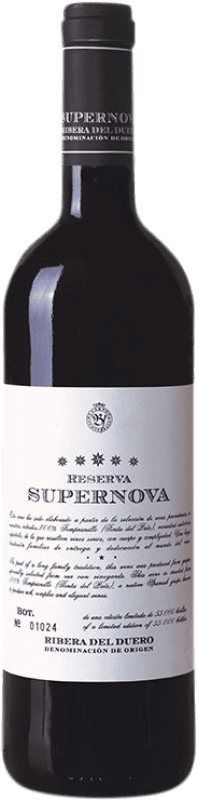18,95 € 免费送货 | 红酒 Briego Supernova 预订 D.O. Ribera del Duero 卡斯蒂利亚莱昂 西班牙 Tempranillo 瓶子 75 cl