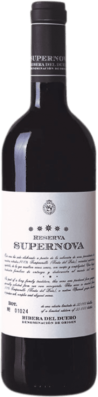 25,95 € Spedizione Gratuita | Vino Rosso Briego Supernova Riserva D.O. Ribera del Duero Castilla y León Spagna Tempranillo 75 cl
