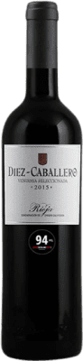 21,95 € 送料無料 | 赤ワイン Diez-Caballero Vendimia Seleccionada D.O.Ca. Rioja ラ・リオハ スペイン Tempranillo ボトル 75 cl