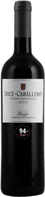 22,95 € Envío gratis | Vino Tinto Diez-Caballero VS Vendimia Seleccionada D.O.Ca. Rioja La Rioja España Tempranillo 75 cl