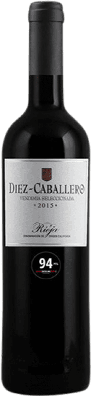 22,95 € Envío gratis | Vino tinto Diez-Caballero Vendimia Seleccionada D.O.Ca. Rioja La Rioja España Tempranillo Botella 75 cl