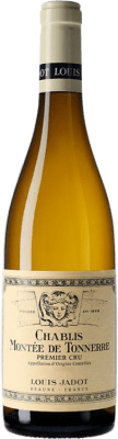 69,95 € Spedizione Gratuita | Vino bianco Louis Jadot Montée de Tonnerre 1er Cru A.O.C. Chablis Premier Cru Borgogna Francia Chardonnay Bottiglia 75 cl