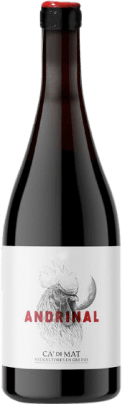 31,95 € Kostenloser Versand | Rotwein Ca' Di Mat Andrinal D.O. Vinos de Madrid Gemeinschaft von Madrid Spanien Grenache Tintorera Flasche 75 cl