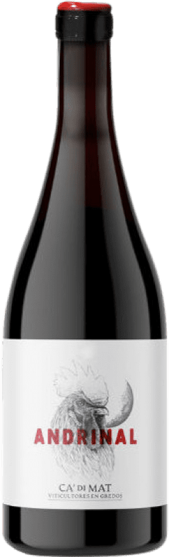 31,95 € Spedizione Gratuita | Vino rosso Ca' Di Mat Andrinal D.O. Vinos de Madrid Comunità di Madrid Spagna Grenache Tintorera Bottiglia 75 cl