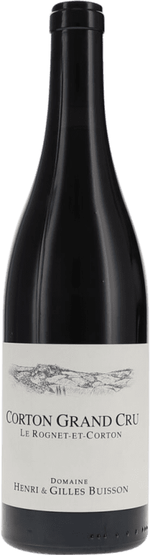 381,95 € Envío gratis | Vino Tinto Henri et Gilles Buisson Le Rognet Grand Cru A.O.C. Corton Borgoña Francia Pinot Negro Eco — Ecológico 75 cl