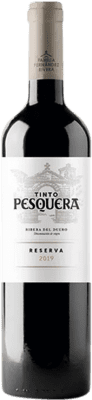 89,95 € Envío gratis | Vino tinto Pesquera Reserva D.O. Ribera del Duero Castilla y León España Tempranillo Botella Magnum 1,5 L
