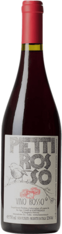 21,95 € Free Shipping | Red wine Campi di Fonterenza Pettirosso I.G. Vino da Tavola Tuscany Italy Sangiovese, Ciliegiolo Bottle 75 cl