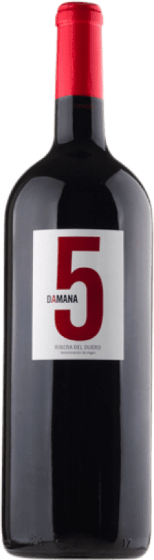 24,95 € Free Shipping | Red wine Tábula Damana 5 D.O. Ribera del Duero Castilla y León Spain Tempranillo Magnum Bottle 1,5 L