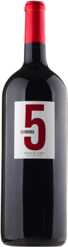 24,95 € Kostenloser Versand | Rotwein Tábula Damana 5 D.O. Ribera del Duero Kastilien und León Spanien Tempranillo Magnumflasche 1,5 L