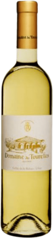 15,95 € 免费送货 | 白酒 Domaine des Tourelles Blanc Assemblage Bekaa Valley 黎巴嫩 Viognier, Muscat of Alexandria, Chardonnay, Obeïdi 瓶子 75 cl