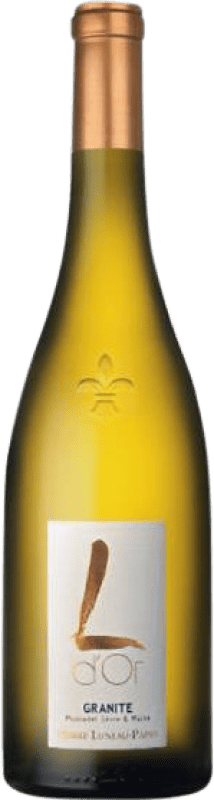 26,95 € Envío gratis | Vino blanco Luneau-Papin Le L d'Or A.O.C. Muscadet-Sèvre et Maine Loire Francia Melon de Bourgogne Botella 75 cl