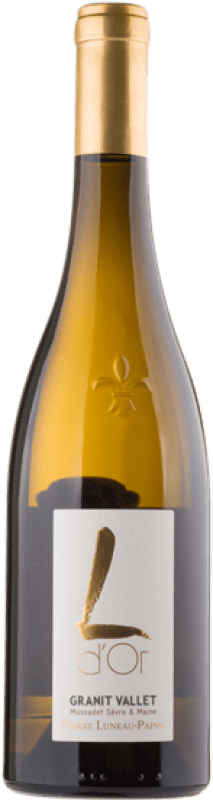 19,95 € Бесплатная доставка | Белое вино Luneau-Papin L d'Or A.O.C. Muscadet-Sèvre et Maine Луара Франция Melon de Bourgogne Eco — Эко Био Органический Бутылка 75 cl