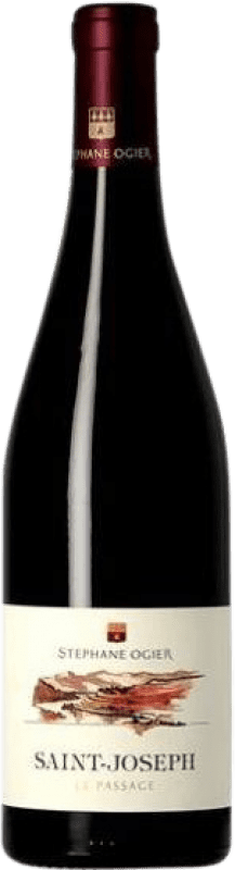 31,95 € Envio grátis | Vinho tinto Stéphane Ogier Le Passage Rouge A.O.C. Saint-Joseph Rhône França Syrah Garrafa 75 cl