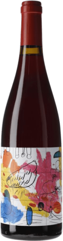 27,95 € Free Shipping | Red wine 4 Kilos Gallinas & Focas Aged I.G.P. Vi de la Terra de Mallorca Balearic Islands Spain Syrah, Mantonegro Bottle 75 cl