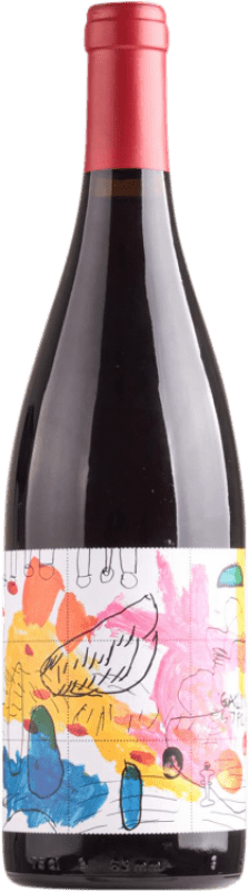 27,95 € Kostenloser Versand | Rotwein 4 Kilos Gallinas & Focas Alterung I.G.P. Vi de la Terra de Mallorca Balearen Spanien Syrah, Mantonegro Flasche 75 cl