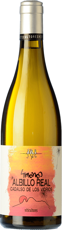 19,95 € Бесплатная доставка | Белое вино 4 Monos старения D.O. Vinos de Madrid Сообщество Мадрида Испания Albillo бутылка 75 cl