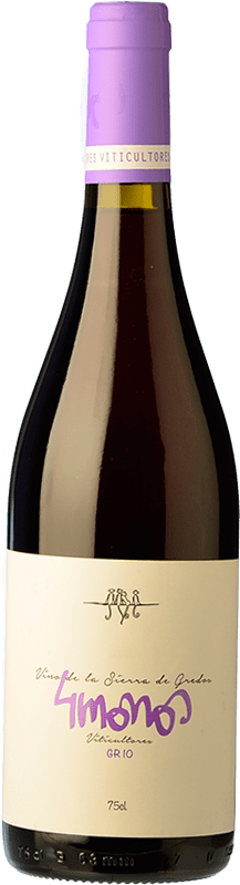 13,95 € Free Shipping | Red wine 4 Monos Young D.O. Vinos de Madrid Madrid's community Spain Syrah, Grenache Bottle 75 cl