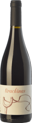 10,95 € Free Shipping | Red wine A Tresbolillo Tirachinas Aged D.O. Bierzo Castilla y León Spain Mencía Bottle 75 cl