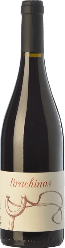 10,95 € Envio grátis | Vinho Tinto A Tresbolillo Tirachinas Crianza D.O. Bierzo Castela e Leão Espanha Mencía 75 cl