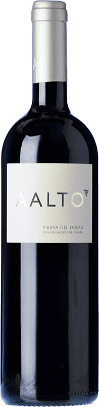 49,95 € Envio grátis | Vinho tinto Aalto D.O. Ribera del Duero Castela e Leão Espanha Tempranillo Garrafa 75 cl