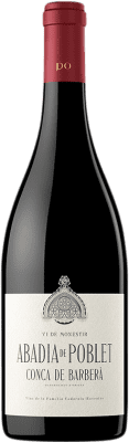 21,95 € Free Shipping | Red wine Abadia de Poblet Negre Crianza D.O. Conca de Barberà Catalonia Spain Tempranillo, Grenache, Trepat, Garrut Bottle 75 cl