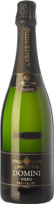 36,95 € 免费送货 | 白起泡酒 Abate Nero Domini Nero 香槟 D.O.C. Trento 特伦蒂诺 意大利 Pinot Black 瓶子 75 cl