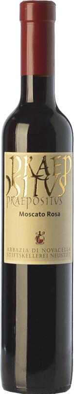 32,95 € Бесплатная доставка | Сладкое вино Abbazia di Novacella D.O.C. Alto Adige Трентино-Альто-Адидже Италия Muscatel Rosé Половина бутылки 37 cl