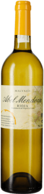 32,95 € Envoi gratuit | Vin blanc Abel Mendoza Crianza D.O.Ca. Rioja La Rioja Espagne Malvasía Bouteille 75 cl