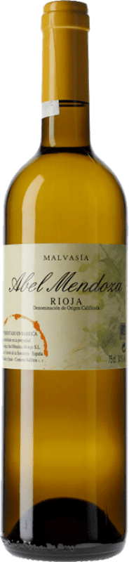 42,95 € Free Shipping | White Wine Abel Mendoza Crianza — Aged D.O.Ca. Rioja The Rioja Spain Malvasia Bottle 75 cl