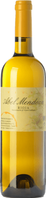 43,95 € Free Shipping | White Wine Abel Mendoza Crianza — Aged D.O.Ca. Rioja The Rioja Spain Viura Bottle 75 cl