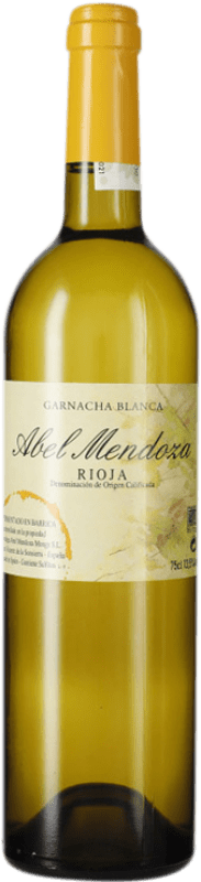 27,95 € Free Shipping | White wine Abel Mendoza Garnacha Crianza D.O.Ca. Rioja The Rioja Spain Grenache White Bottle 75 cl