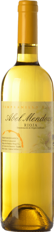 25,95 € Envío gratis | Vino Blanco Abel Mendoza Tempranillo Crianza D.O.Ca. Rioja La Rioja España Tempranillo Botella 75 cl