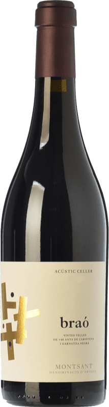 25,95 € Free Shipping | Red wine Acústic Braó Crianza D.O. Montsant Catalonia Spain Grenache, Carignan Bottle 75 cl
