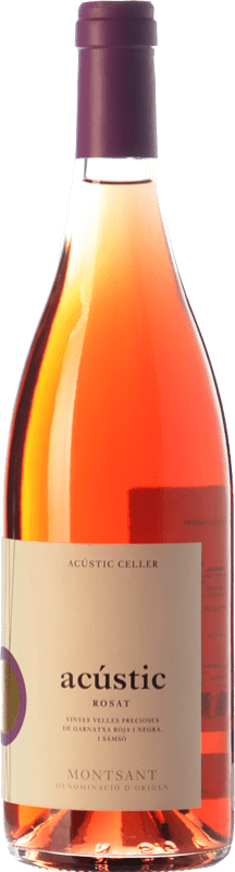 15,95 € Free Shipping | Rosé wine Acústic Rosat D.O. Montsant Catalonia Spain Grenache, Carignan, Grenache Grey Bottle 75 cl
