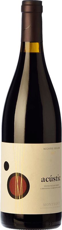 17,95 € Spedizione Gratuita | Vino rosso Acústic Crianza D.O. Montsant Catalogna Spagna Grenache, Samsó Bottiglia 75 cl