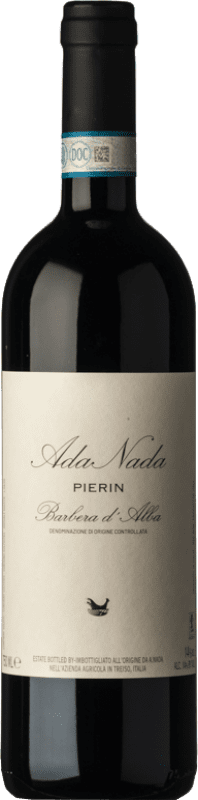 17,95 € Envío gratis | Vino Tinto Ada Nada Pierin D.O.C. Barbera d'Alba Piemonte Italia Barbera 75 cl