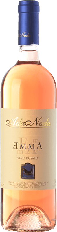 12,95 € Envio grátis | Vinho rosé Ada Nada Rosato Emma D.O.C. Langhe Piemonte Itália Nebbiolo Garrafa 75 cl